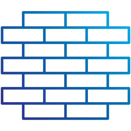 Brick wall Generic Gradient icon