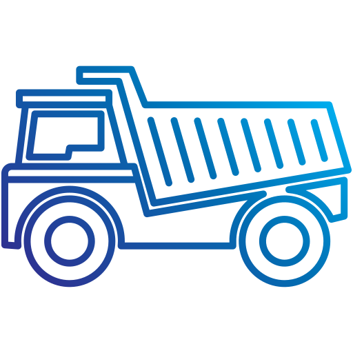 Dump truck Generic Gradient icon