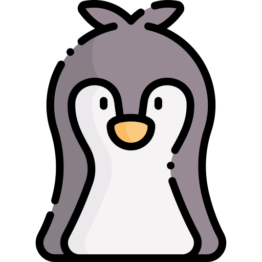 Пингвин Generic Outline Color иконка