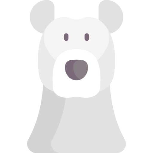 Polar bear Generic Flat icon