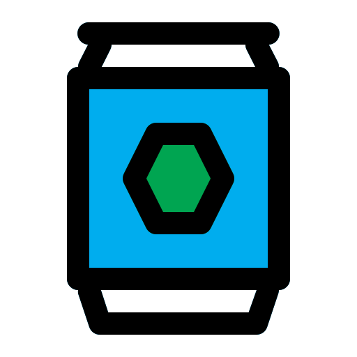 getränkedose Generic Outline Color icon