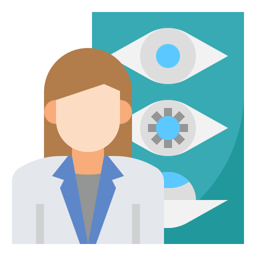 optometrist Generic Flat icoon