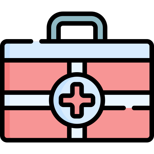 kit di pronto soccorso Special Lineal color icona