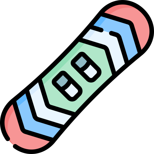 snowboard Special Lineal color icon