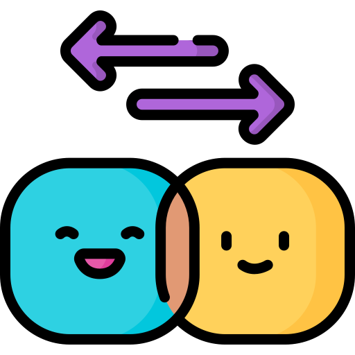 Sharing Special Lineal color icon