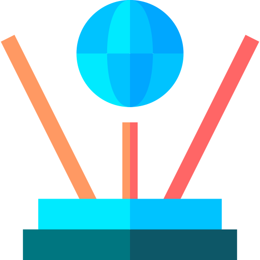 ホログラム Basic Straight Flat icon