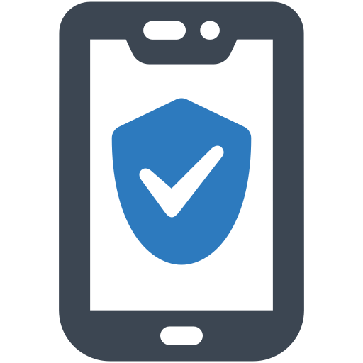 ochrona mobilna Generic Blue ikona