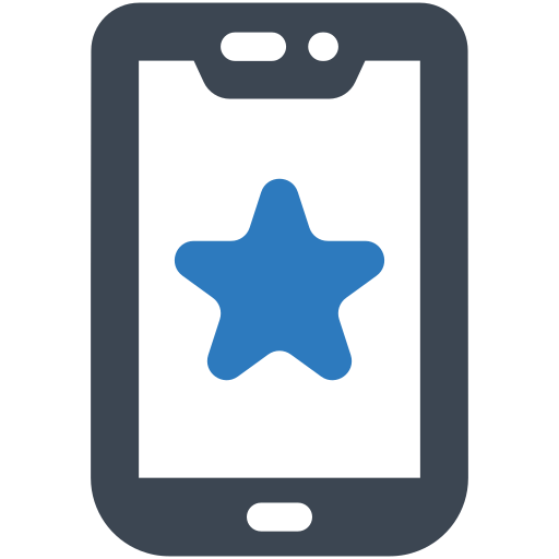 Rating stars Generic Blue icon