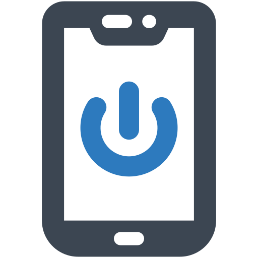 Power off Generic Blue icon