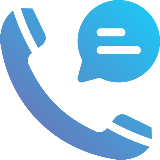 Phone message Generic Flat Gradient icon