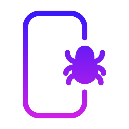Bugs Generic Flat Gradient icon