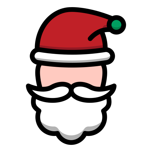 Санта Клаус Generic Outline Color иконка