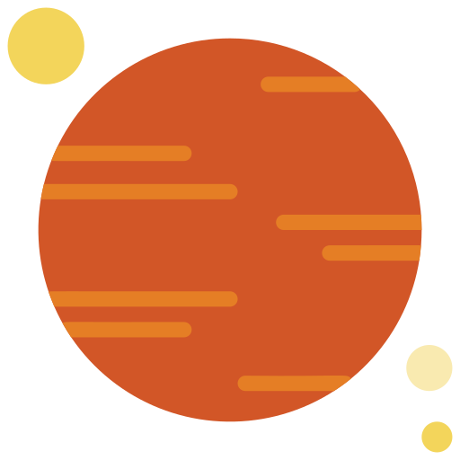 Планета Basic Miscellany Flat иконка