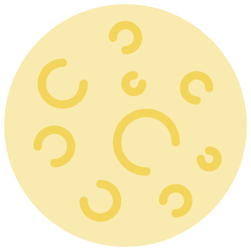 Moon Basic Miscellany Flat icon