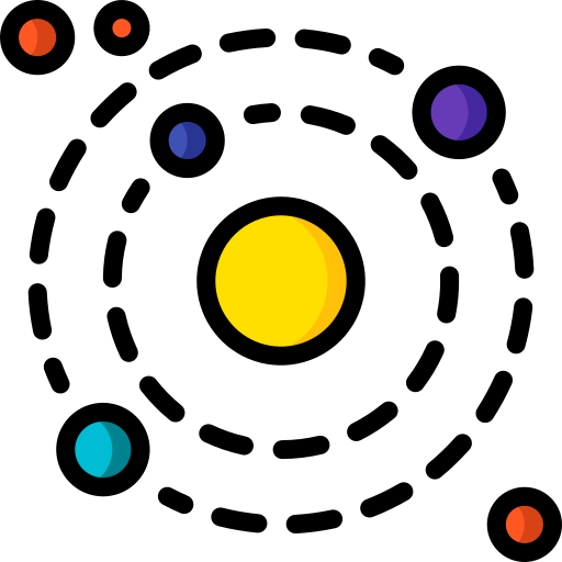 sistema solar Basic Miscellany Lineal Color Ícone