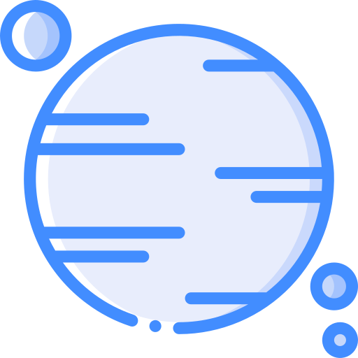 행성 Basic Miscellany Blue icon