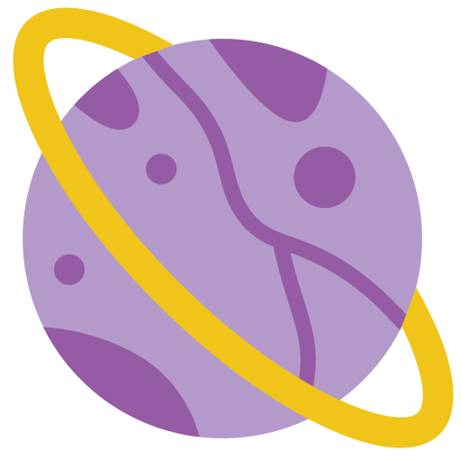 planeta Basic Miscellany Flat Ícone