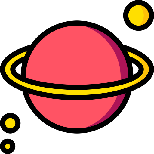 Planet Basic Miscellany Lineal Color icon