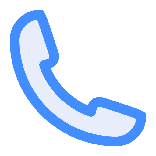 telefoongesprek Generic Blue icoon