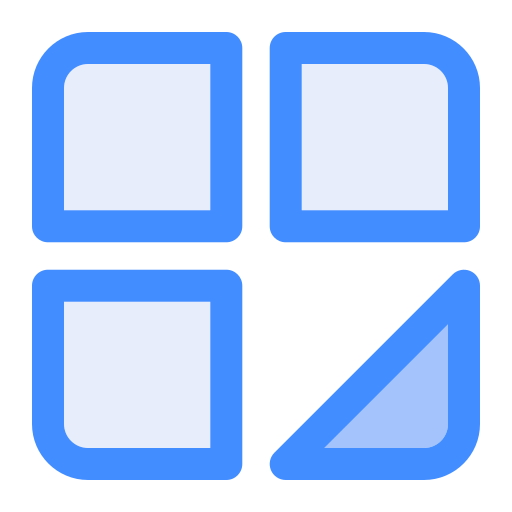 categorías Generic Blue icono