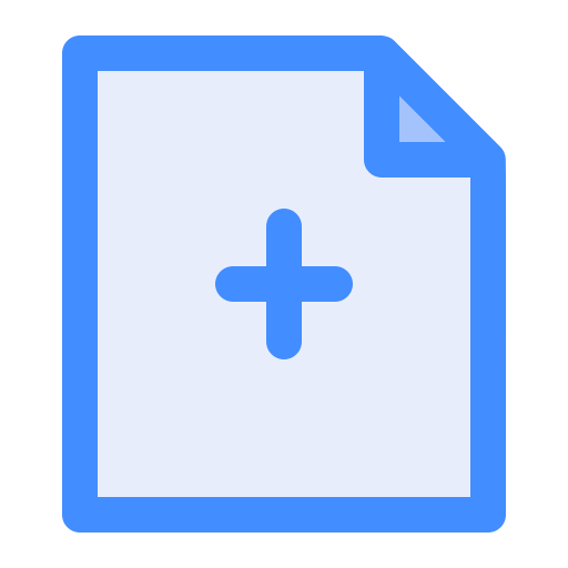 Бумага Generic Blue иконка