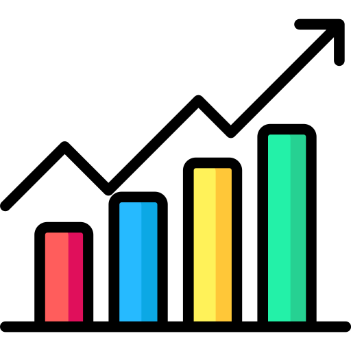 Статистика Generic Outline Color иконка