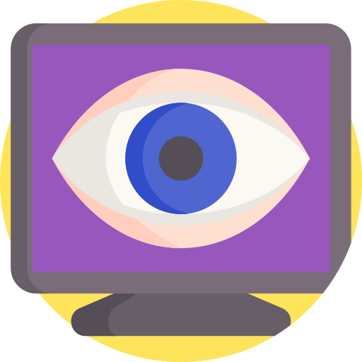 Surveillance Detailed Flat Circular Flat icon