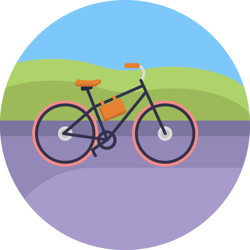 自転車 Generic Circular icon