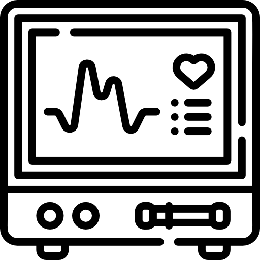 cardiogramma Special Lineal icona