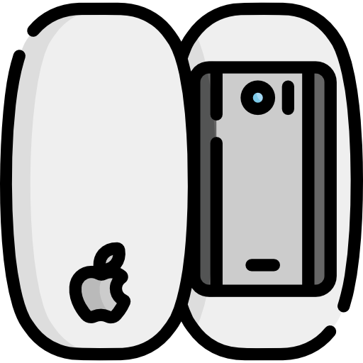 Мышь apple Special Lineal color иконка