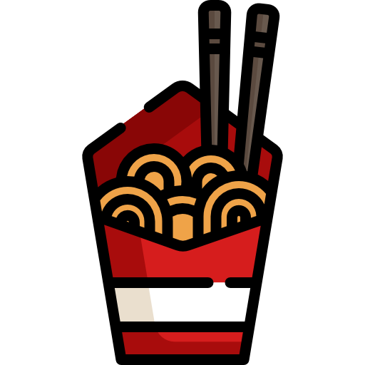 Noodles Special Lineal color icon