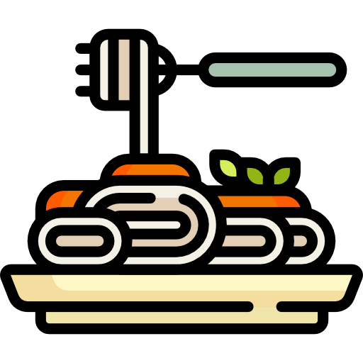 Noodles Special Lineal color icon