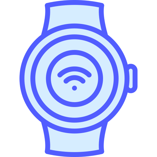 slimme horloge Generic Blue icoon
