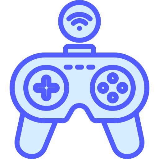 ゲームパッド Generic Blue icon