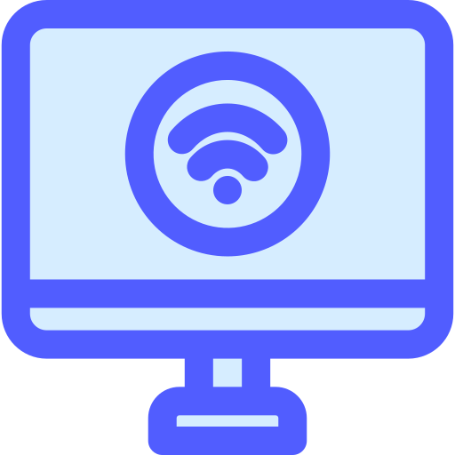 wi-fi Generic Blue Ícone