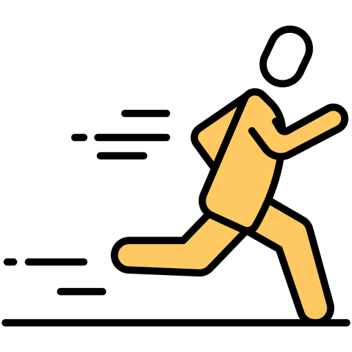 Athlete Generic Outline Color icon