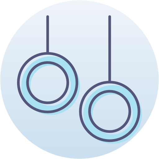 Gymnastic rings Generic Circular icon