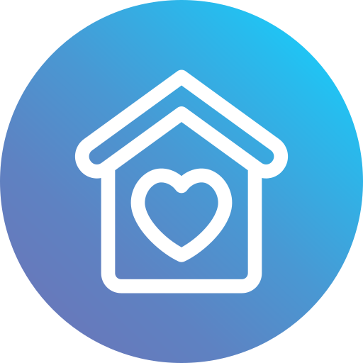 Home Generic Flat Gradient icon