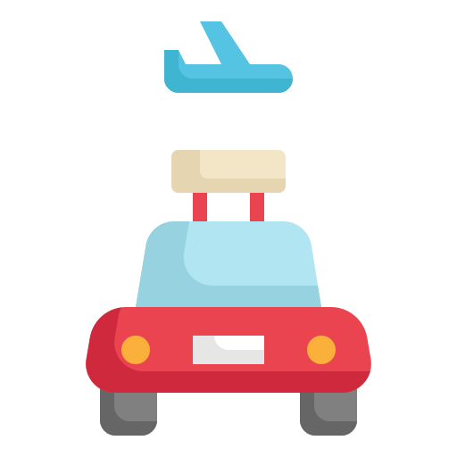 taxi Generic Flat icono