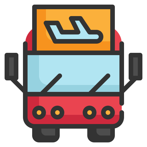 버스 Generic Outline Color icon