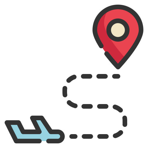 gps Generic Outline Color icono