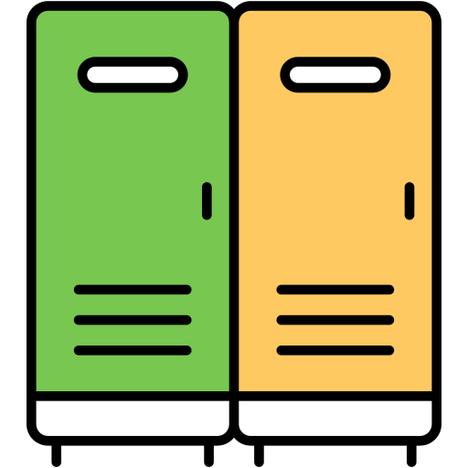 Locker room Generic Outline Color icon