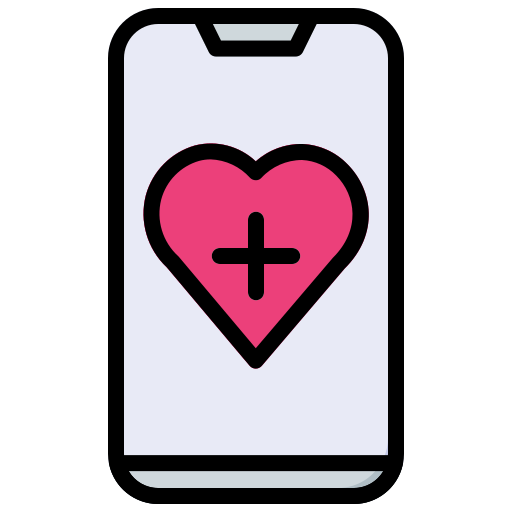 gesundheits-app Generic Outline Color icon