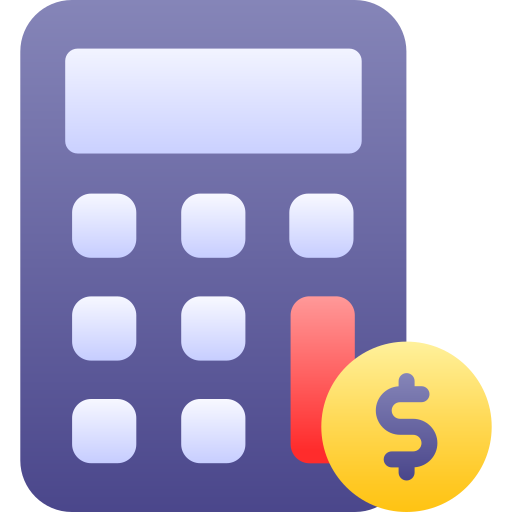rekenmachine Generic Flat Gradient icoon