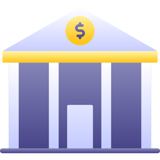 bank Generic Flat Gradient icon