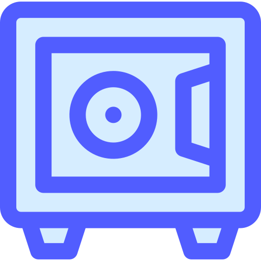 caja fuerte Generic Blue icono