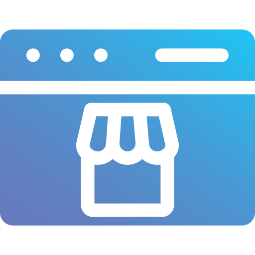 Store Generic Flat Gradient icon