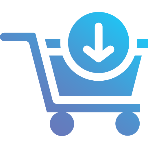 Add to cart Generic Flat Gradient icon