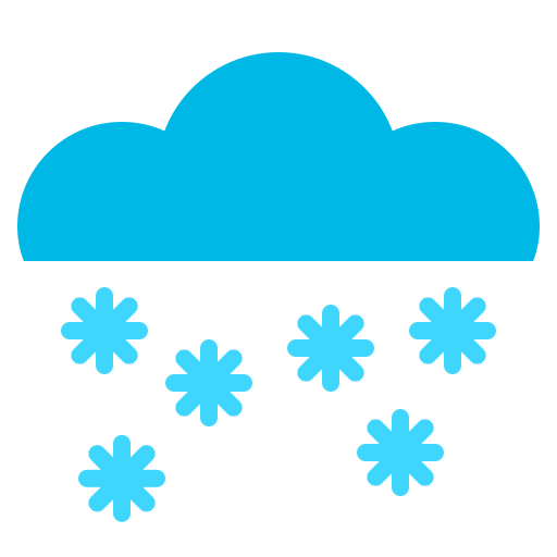 Snowing Generic Flat icon