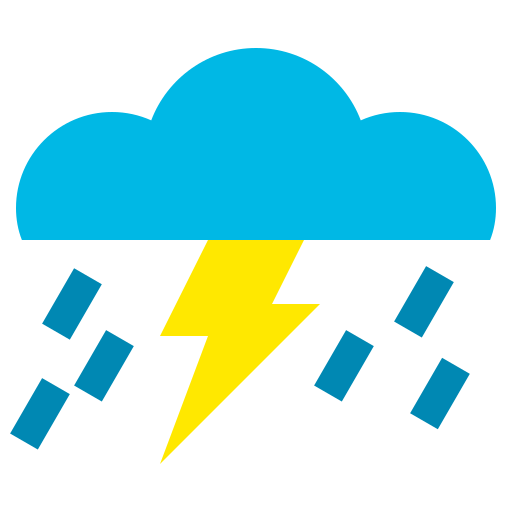 gewitter Generic Flat icon